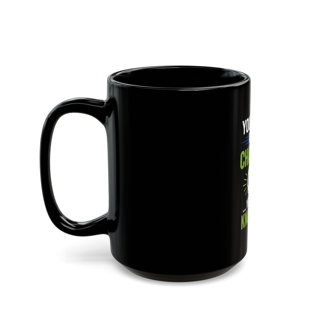 You Down With ChatGPT? Black Mug