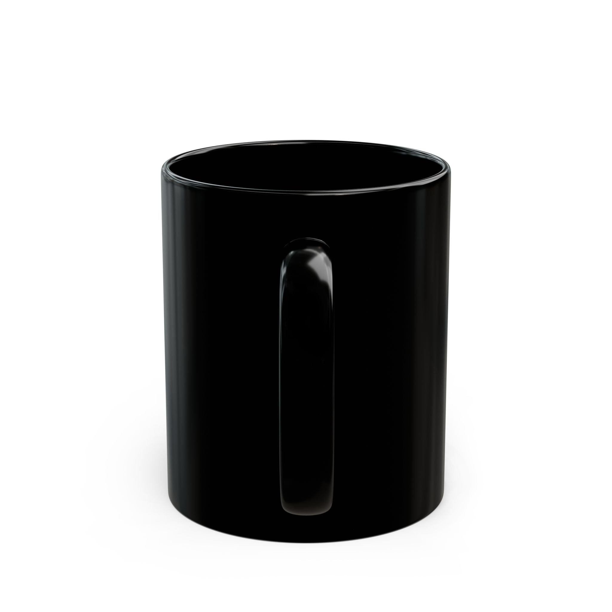 Straight Outta Promptin' Black Mug
