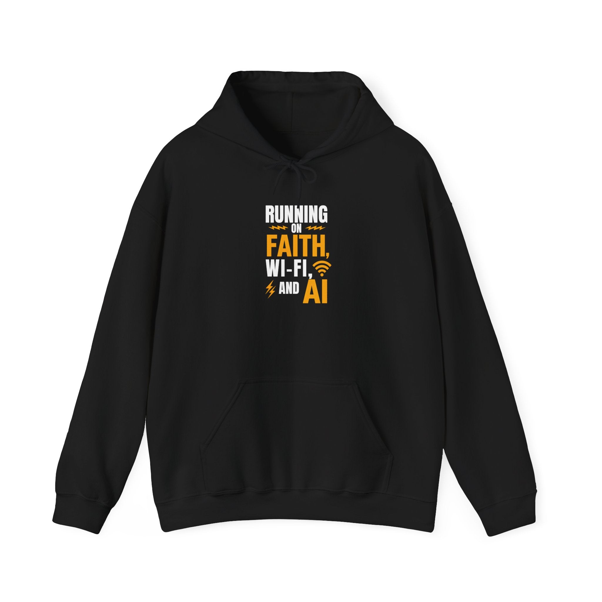 Running On Faith, Wi-Fi, And AI Hoodie