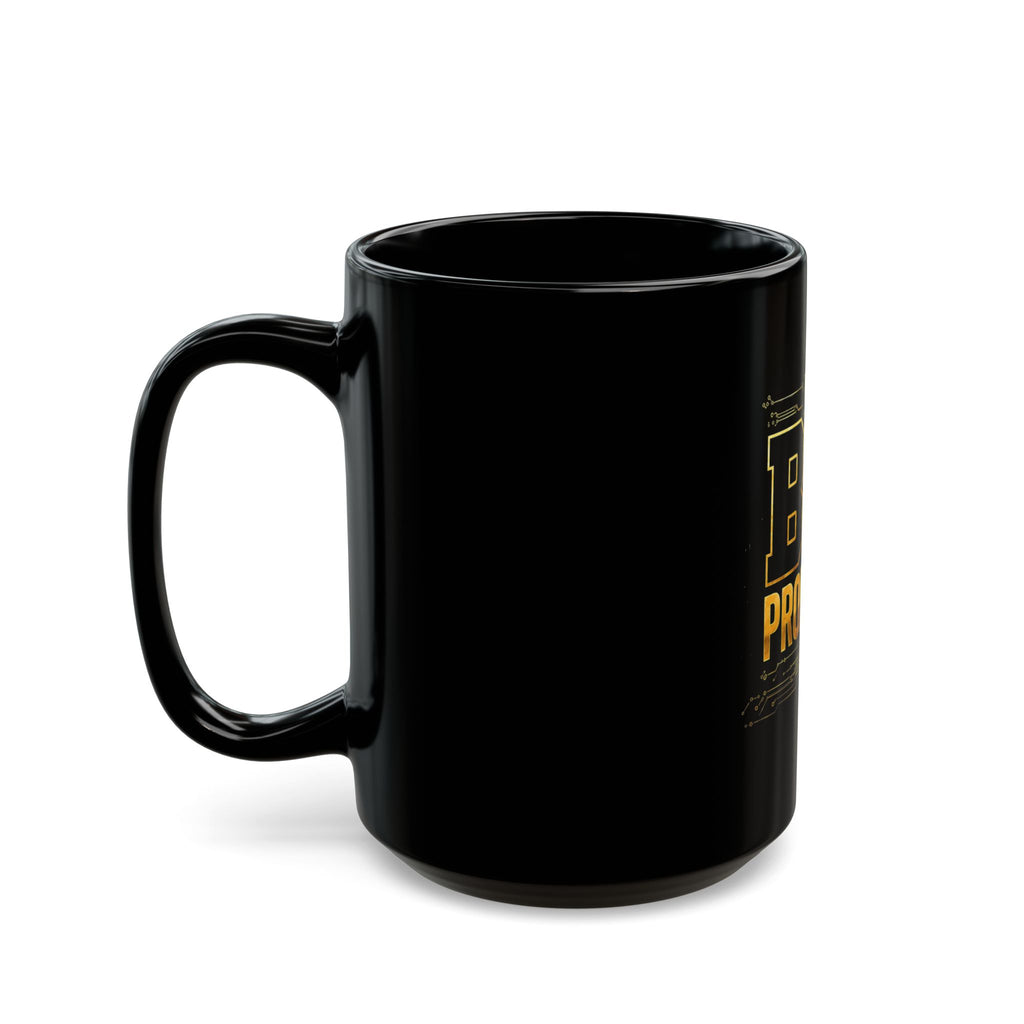 Big Promptin' Black Mug