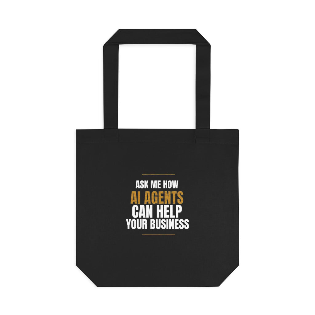 Ask Me How AI Agents Can Help Your Business Tote Bag