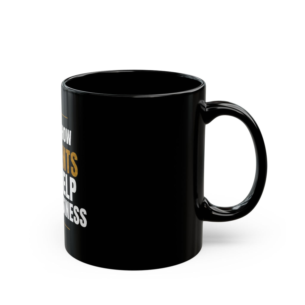 Ask Me How AI Agents Can Help Your Business Black Mug