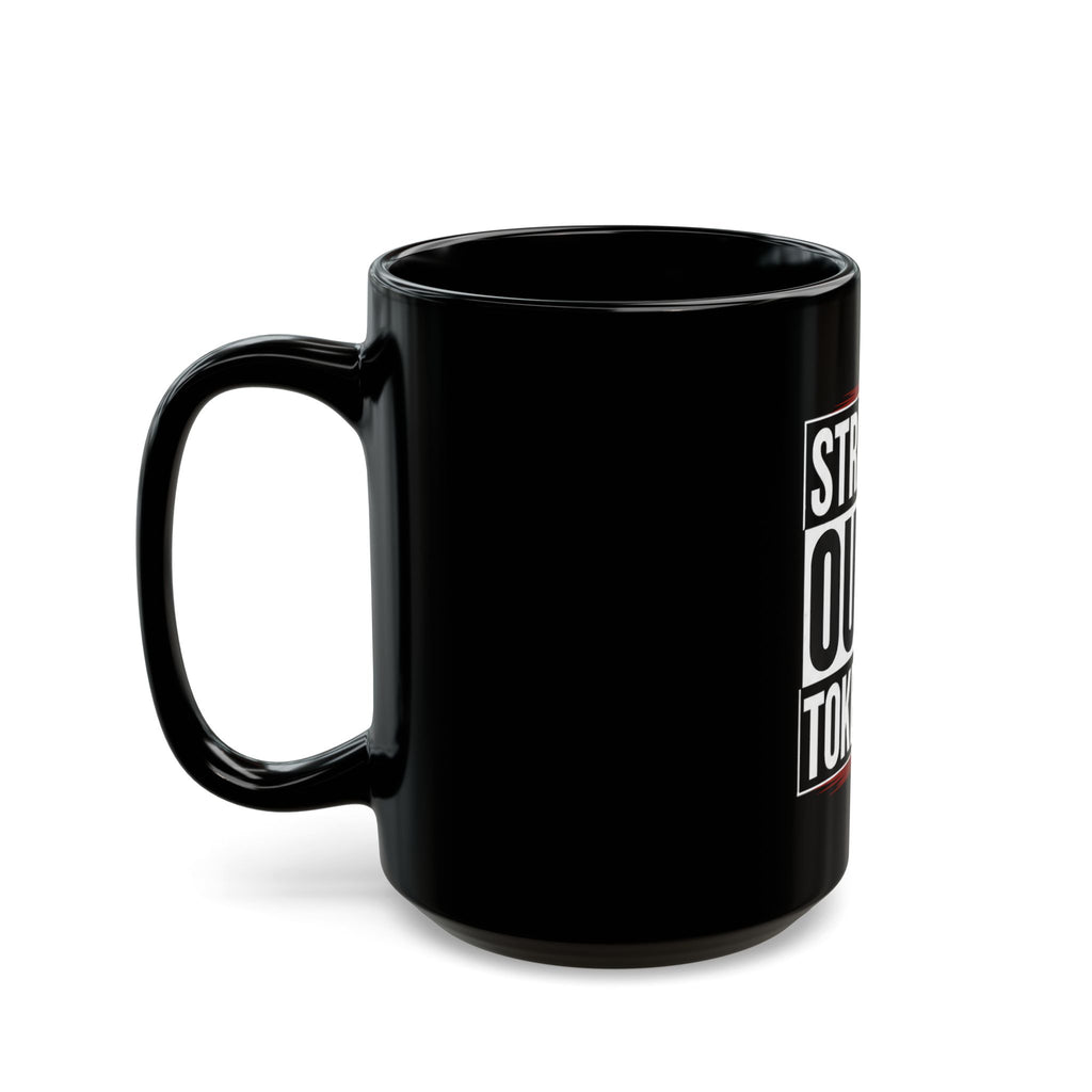 Straight Outta Tokens Black Mug