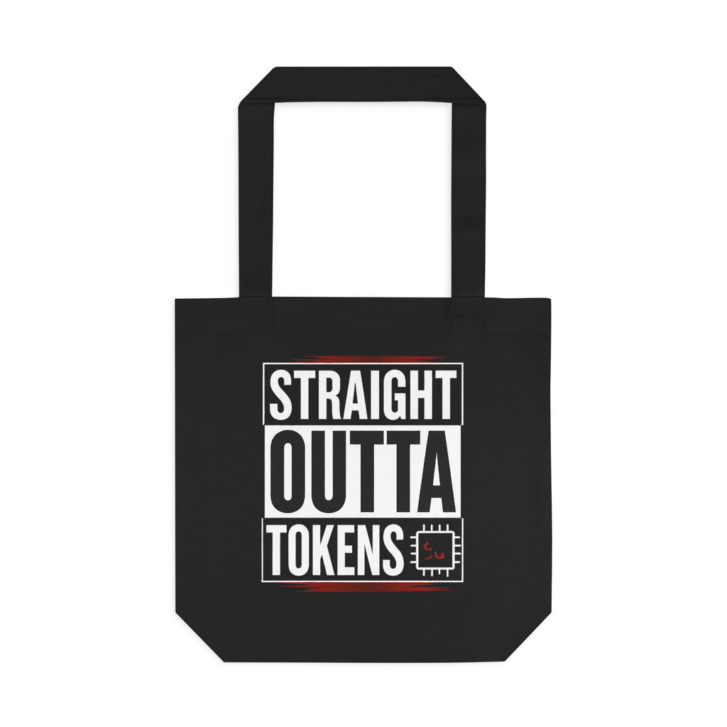Straight Outta Tokens Tote Bag