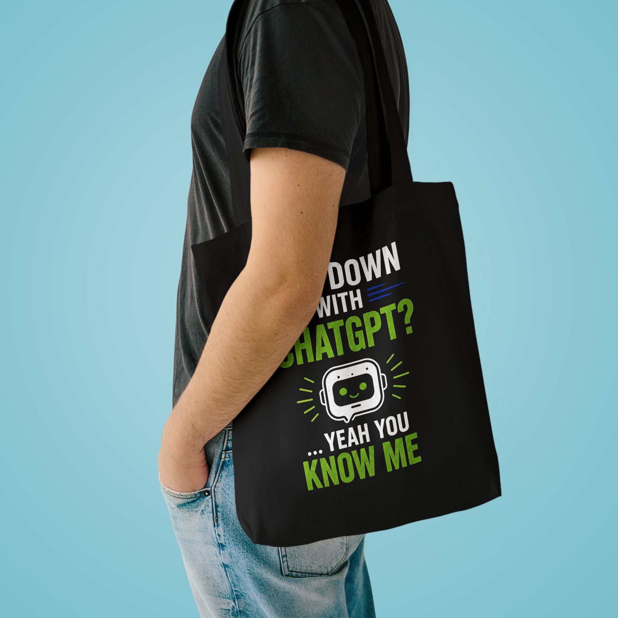 You Down With ChatGPT? Tote Bag