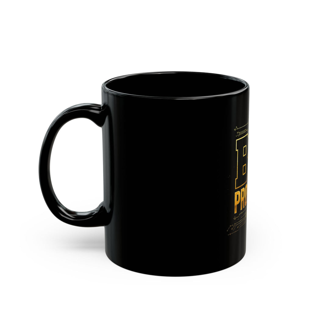 Big Promptin' Black Mug