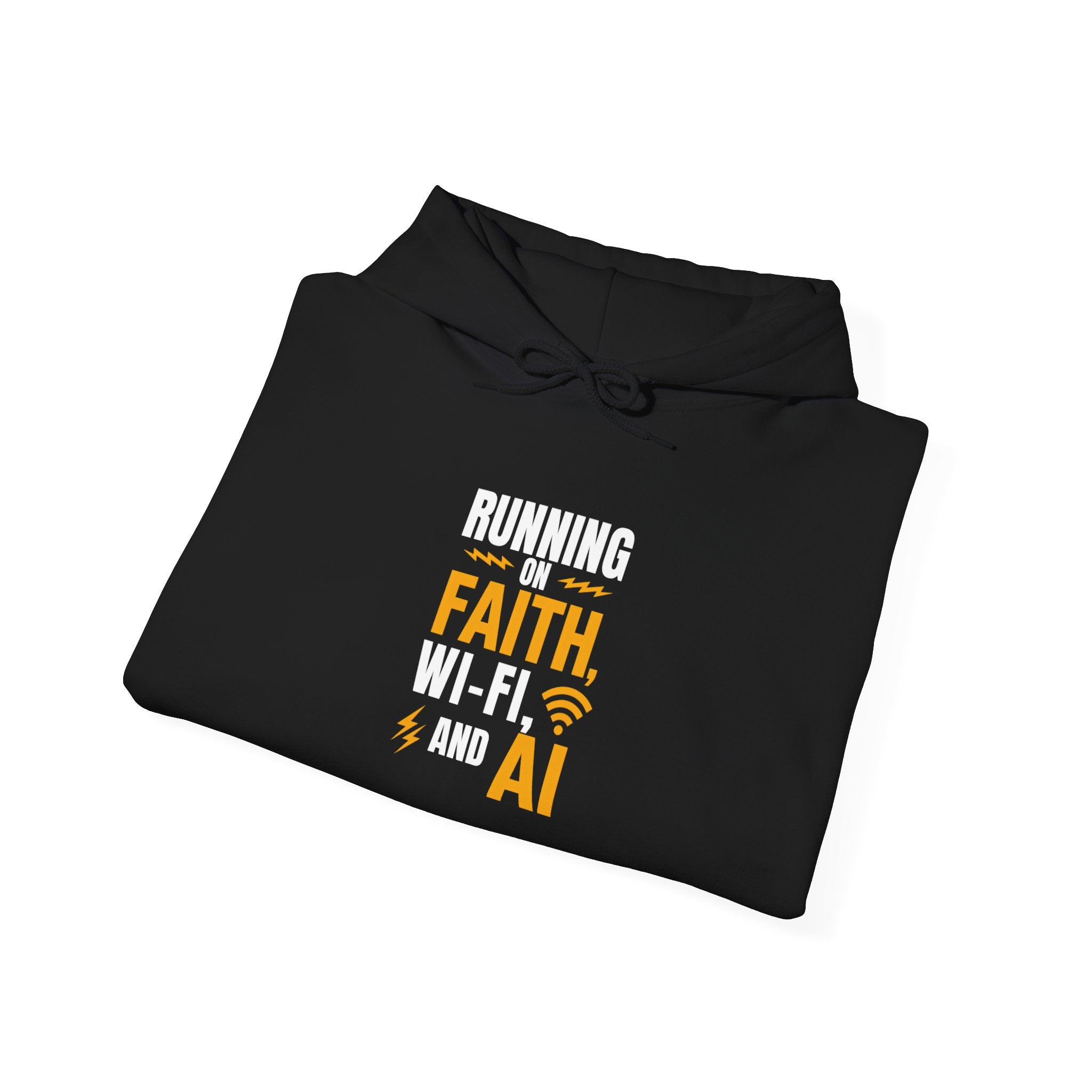 Running On Faith, Wi-Fi, And AI Hoodie