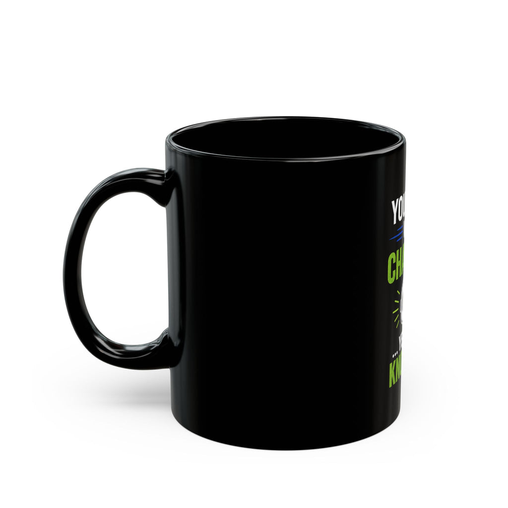 You Down With ChatGPT? Black Mug