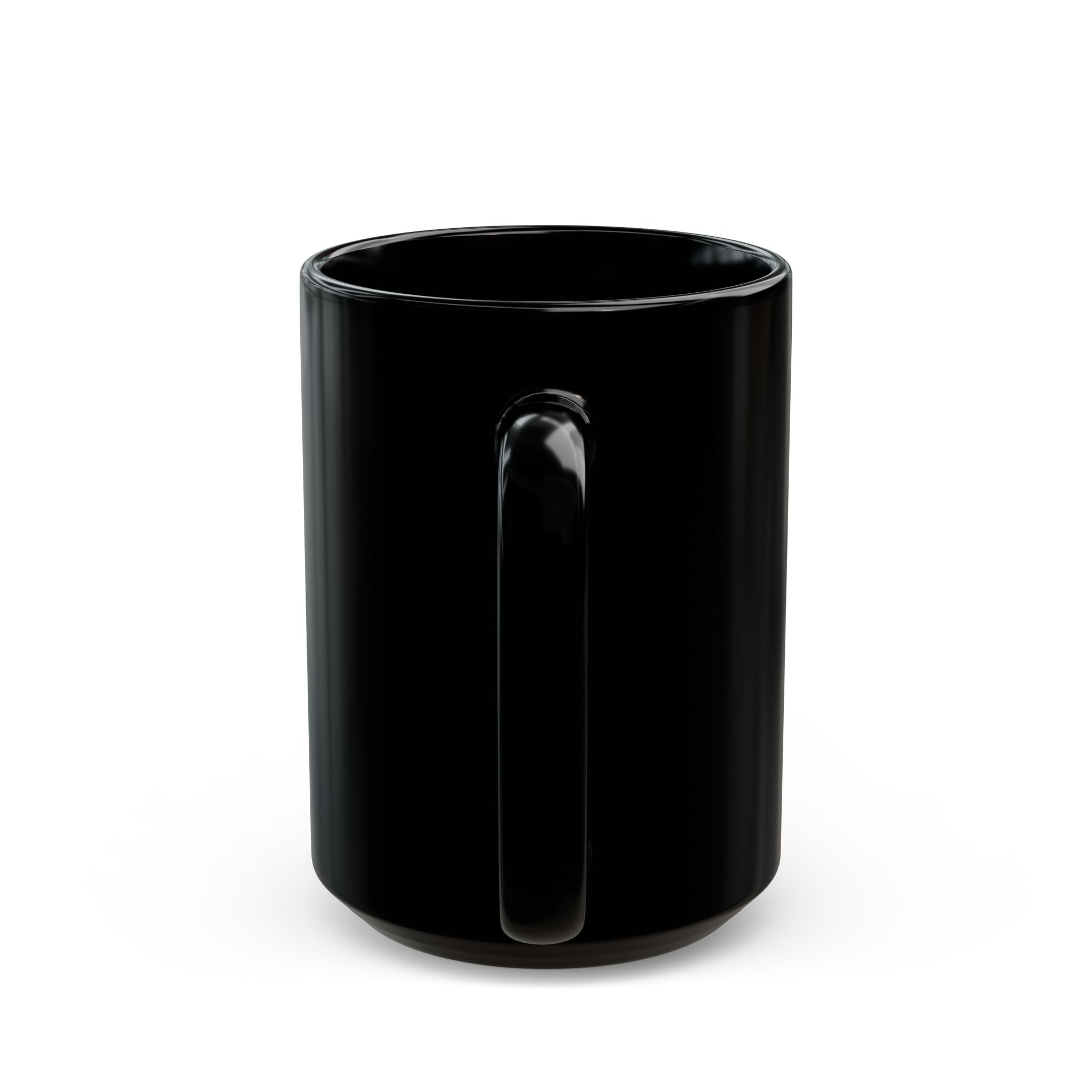 Running On Faith, Wi-Fi, And AI Black Mug